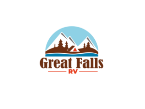 Logo Design by Taya Bright for Great Falls RV | Design: #27471797