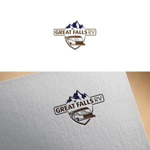 Logo Design by Trident for Great Falls RV | Design: #27476485