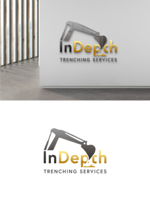 Diseño de Logo por Mohammad_Rasel para InDepth Trenching Services LLC | Diseño: #27493201