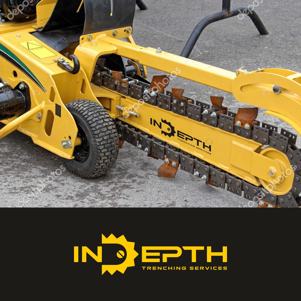 Logo Design by Ashani Bhattacharya for InDepth Trenching Services LLC | Design #27478112