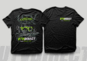 Brand T-shirt design for the power sports industry | Diseño de Camiseta por Ena