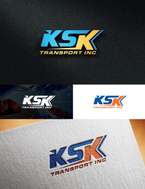 KSK TRANSPORT INC | Logo Design by sol design2
