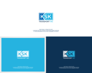 Logo Design by MugiBerkah for Ksk Transport, Inc | Design: #27471027