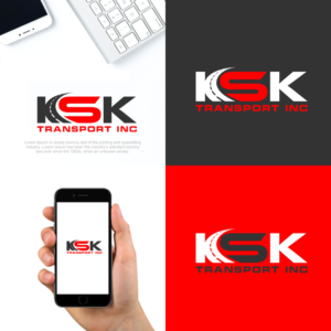 Logo Design by ismail islam for Ksk Transport, Inc | Design: #27475806
