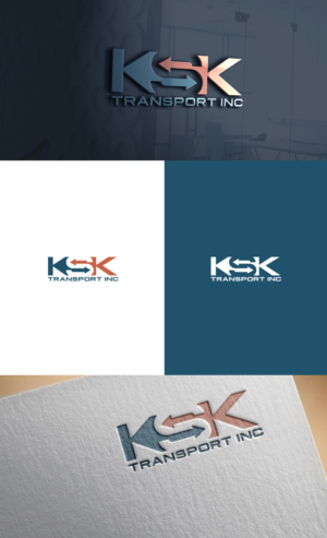 Logo Design by GLDesigns for Ksk Transport, Inc | Design: #27474989