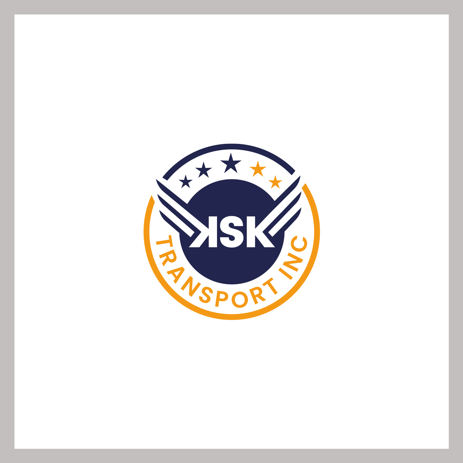 Logo Design by MG.graphics for Ksk Transport, Inc | Design #27474792