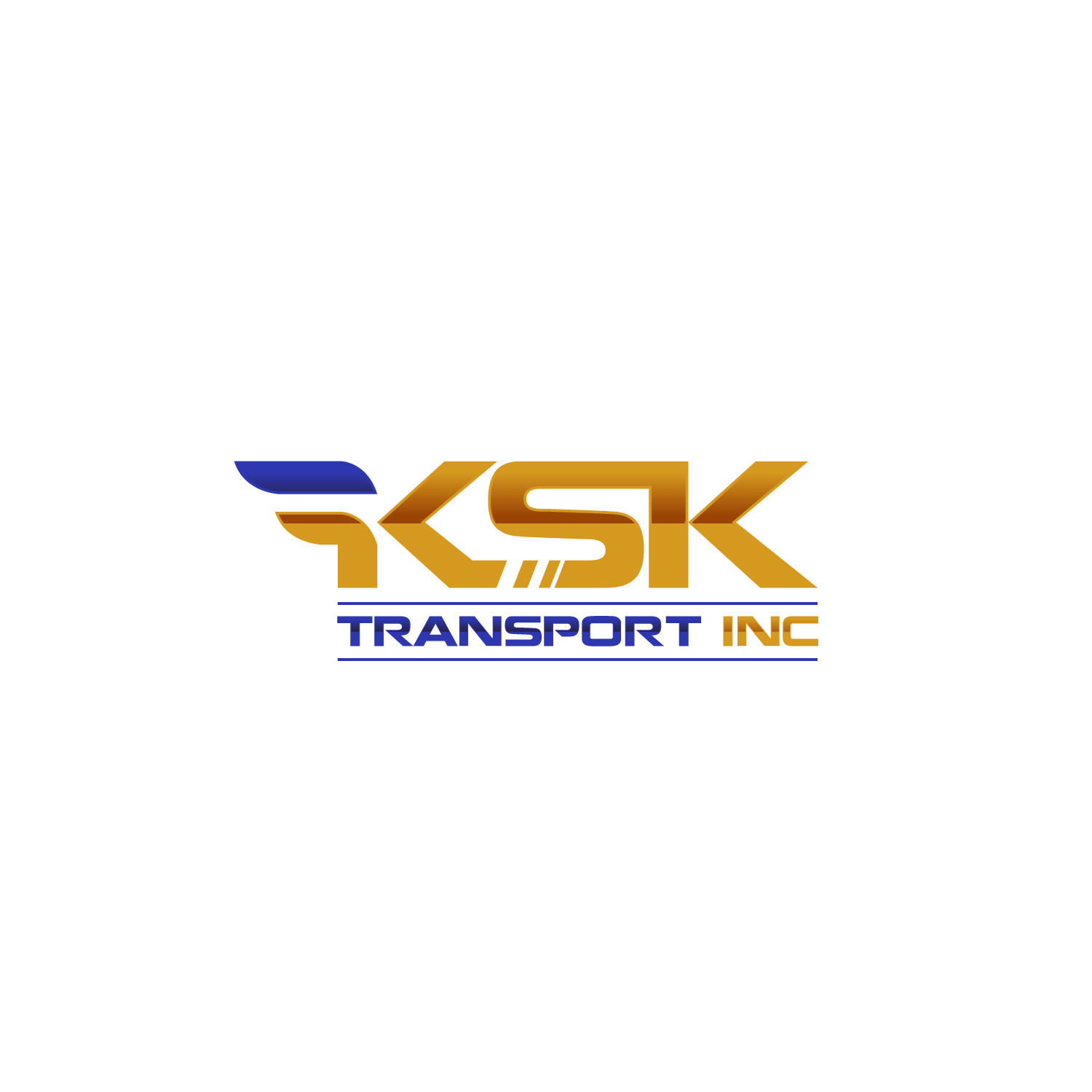 Logo Design by Dream Logo Design for Ksk Transport, Inc | Design #27474339