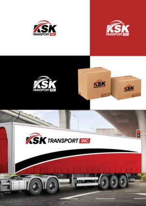 Logo Design by Cre@8ive.Colors for Ksk Transport, Inc | Design: #27475160