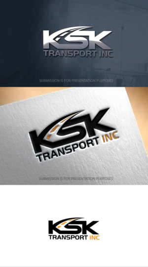 Logo Design by graphicevolution for Ksk Transport, Inc | Design: #27473343