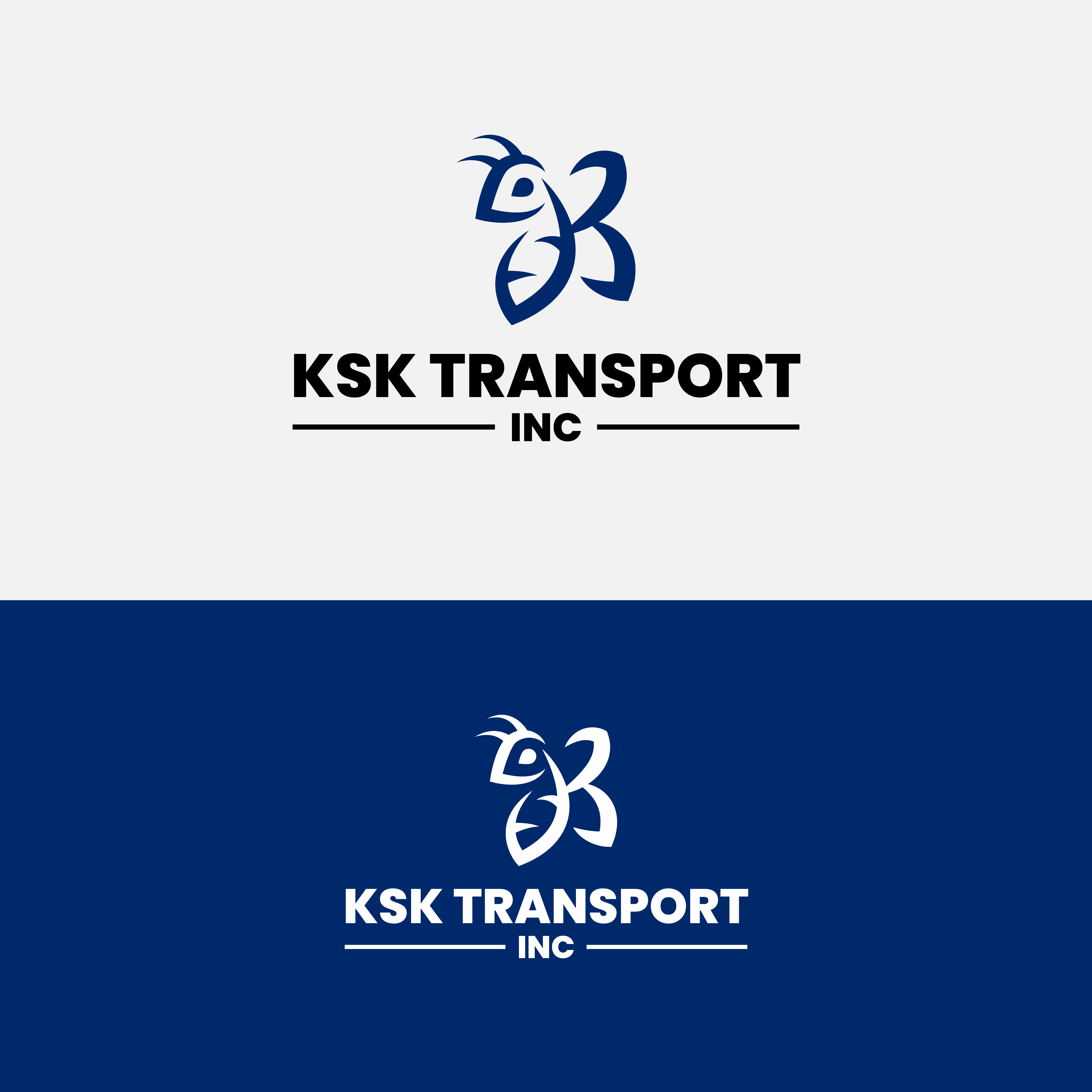 Logo Design by A.R.D.P for Ksk Transport, Inc | Design #27566153