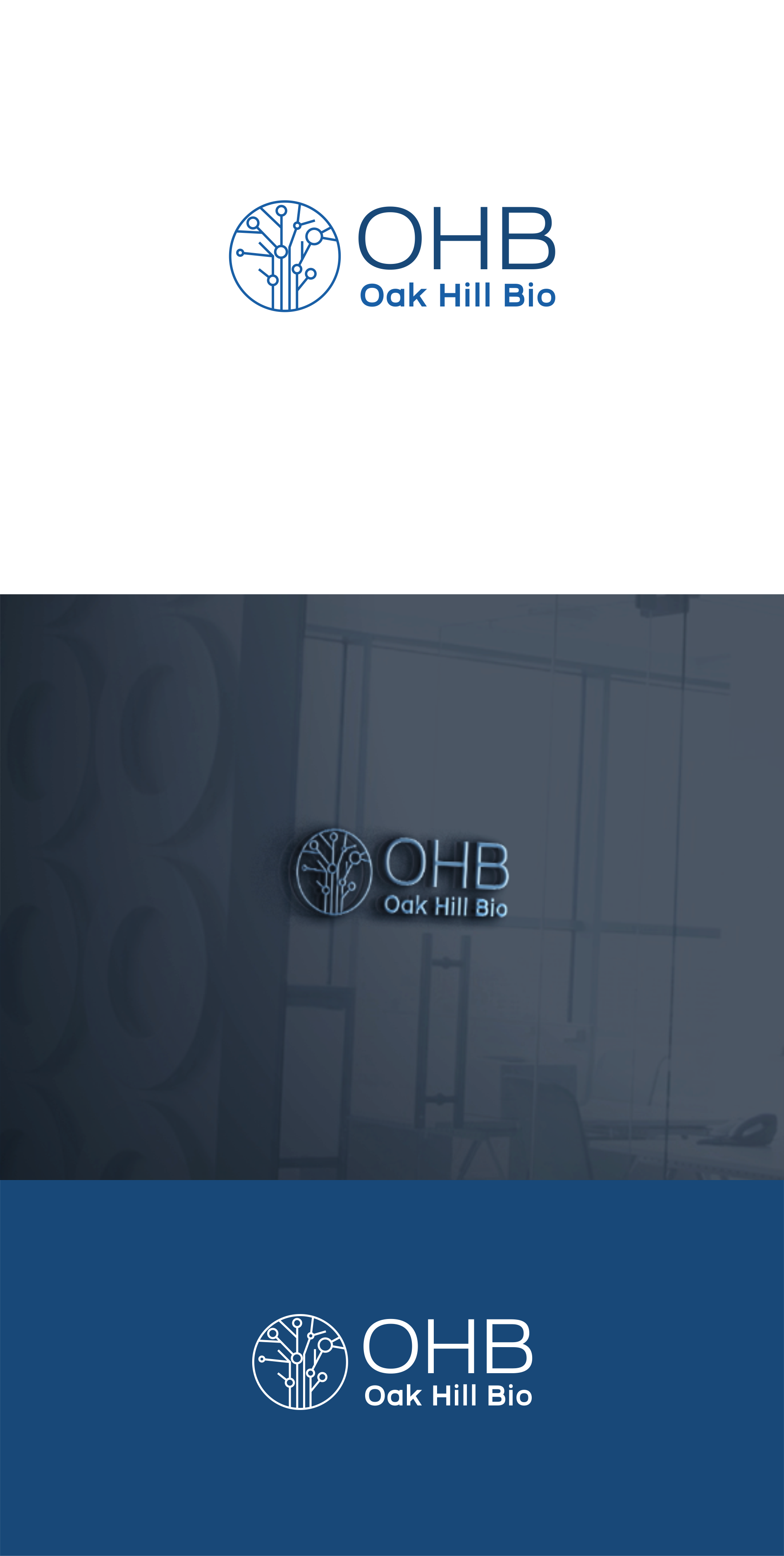 Logo Design by *mary for Oak Hill Bio | Design #27473970