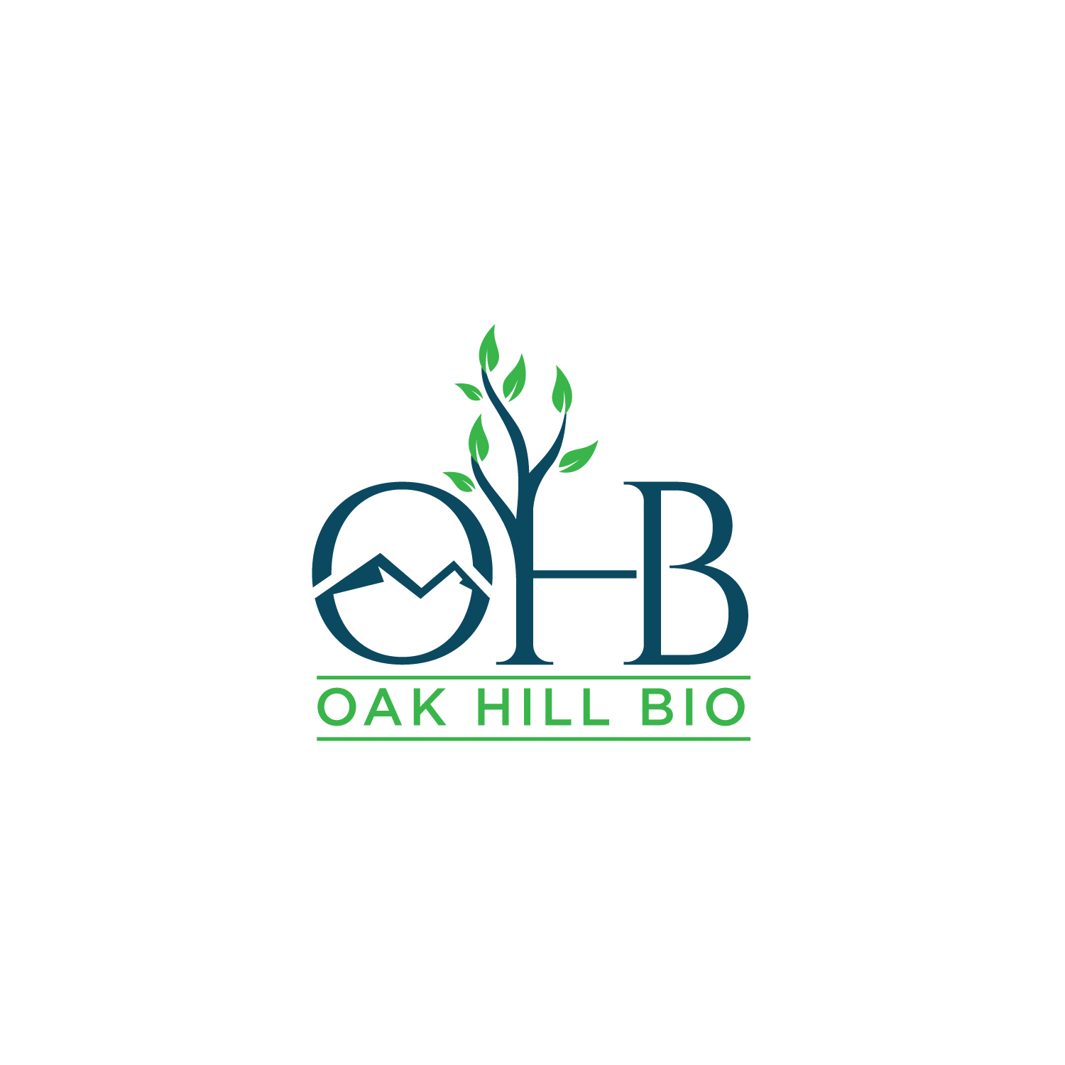 Diseño de Logo por LAXMI DESIGNHUB para Oak Hill Bio | Diseño #27478815