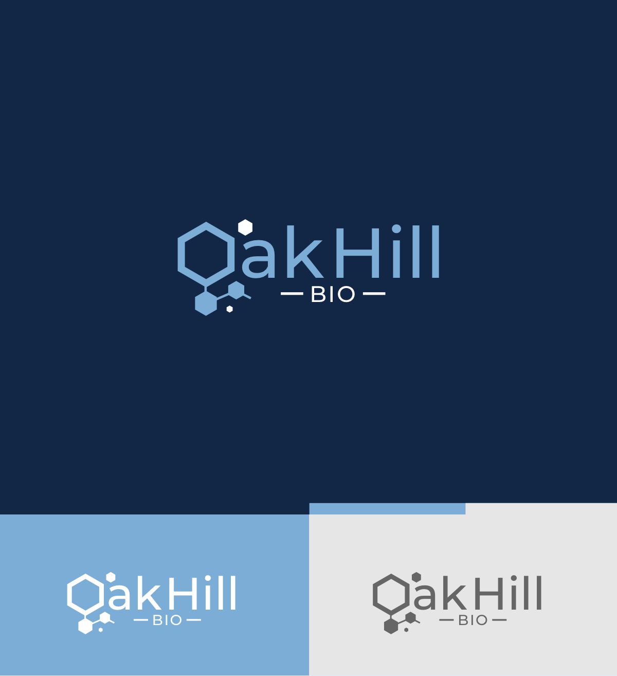 Logo Design by ecorokerz for Oak Hill Bio | Design #27476651