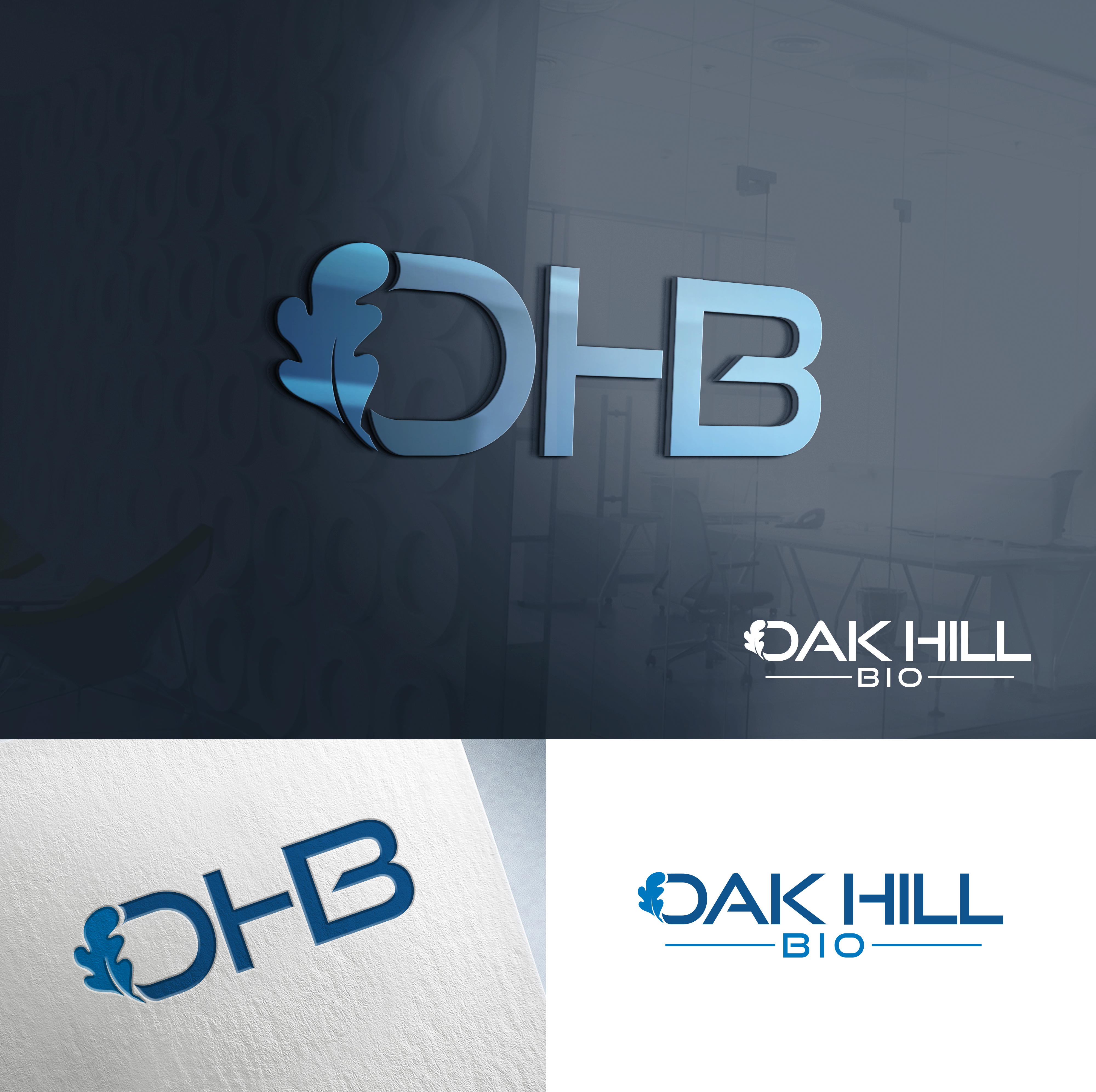 Diseño de Logo por Taya Bright para Oak Hill Bio | Diseño #27496558