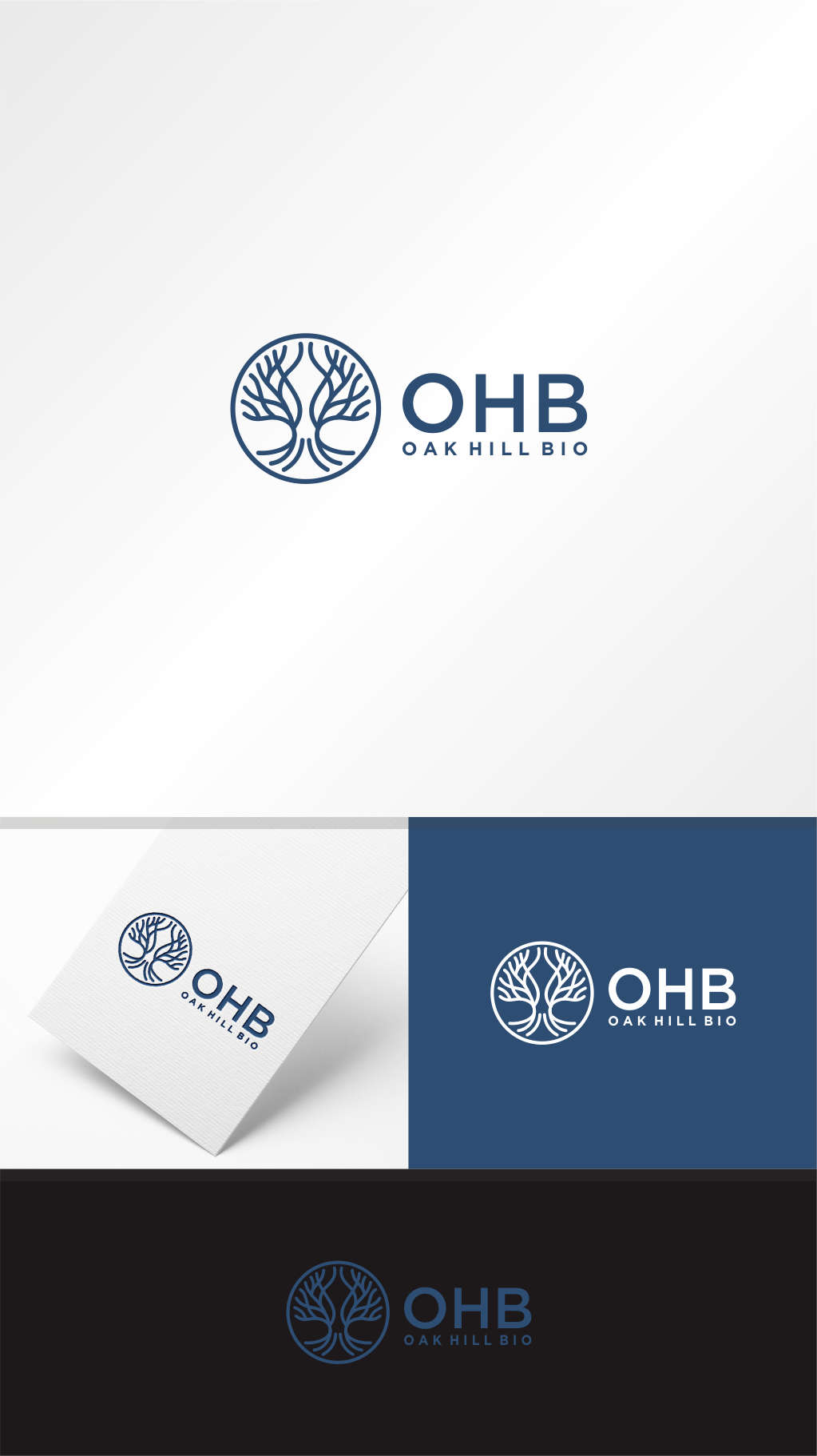 Logo Design by MASH Std for Oak Hill Bio | Design #27470883