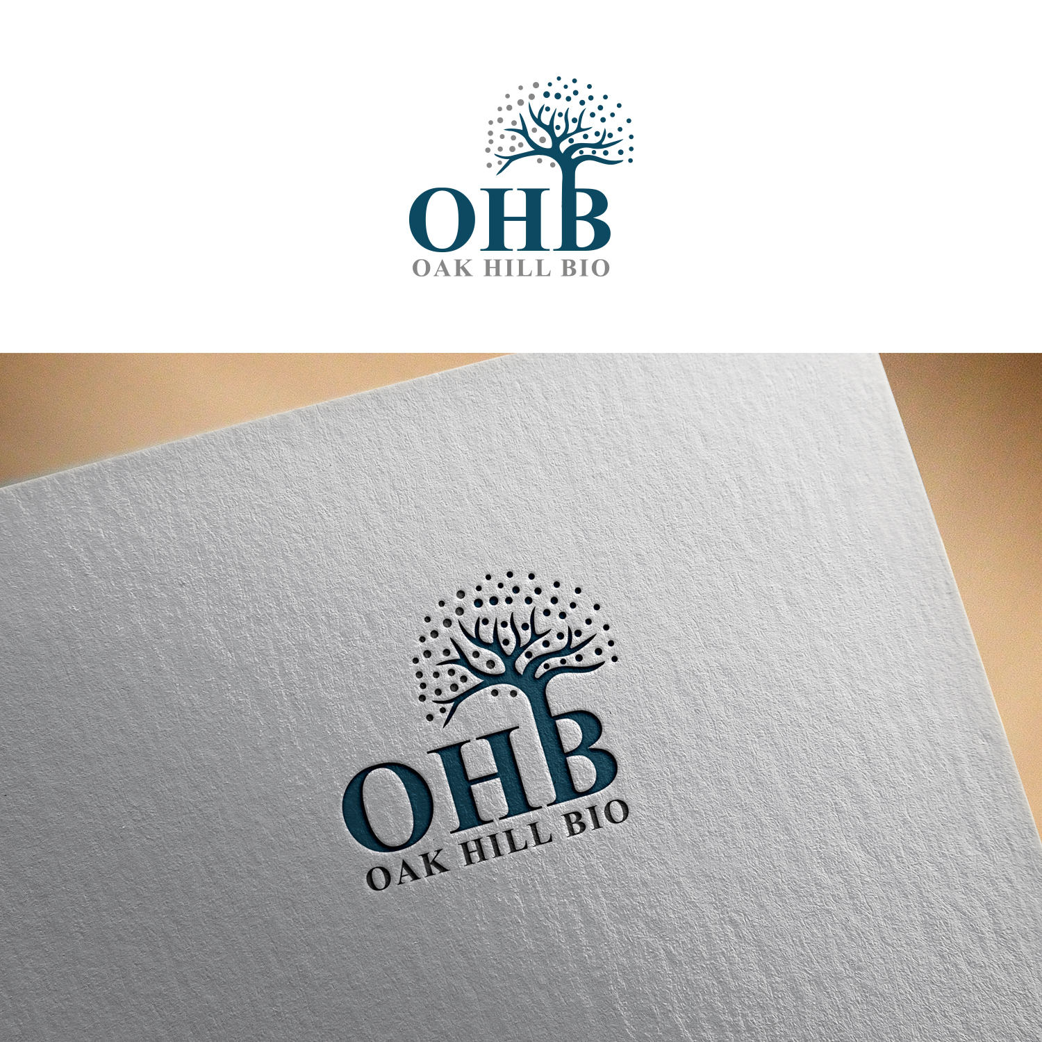 Logo Design by Maxo-Biz for Oak Hill Bio | Design #27472327