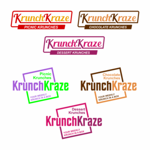 Logo Design by pa2pat for Krunch Kraze | Design: #27472712