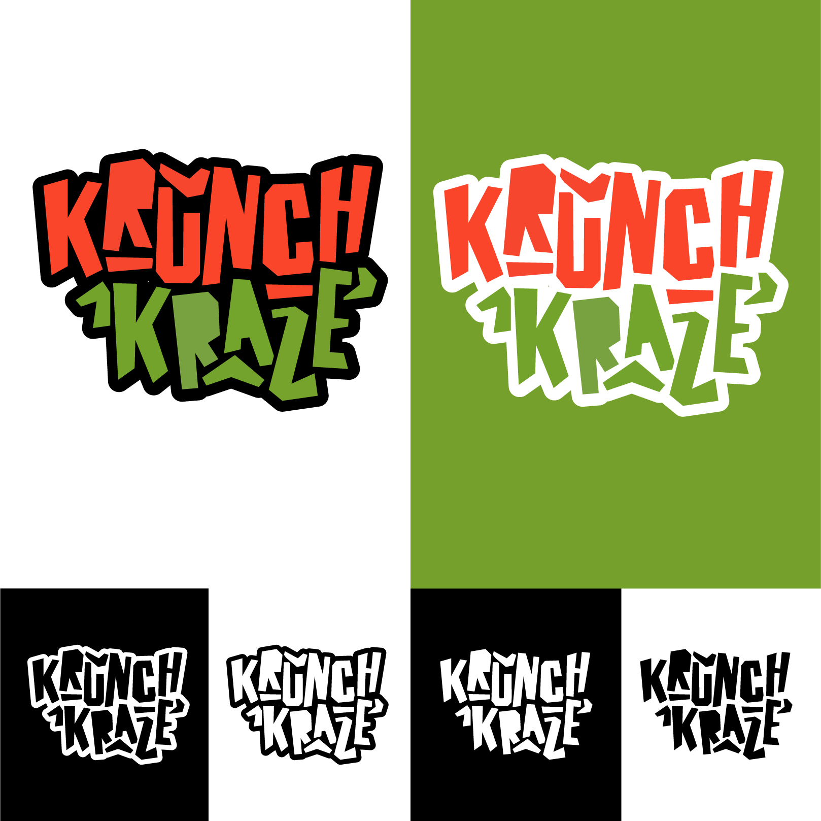 Diseño de Logo por Spaceport para Krunch Kraze | Diseño #27470382