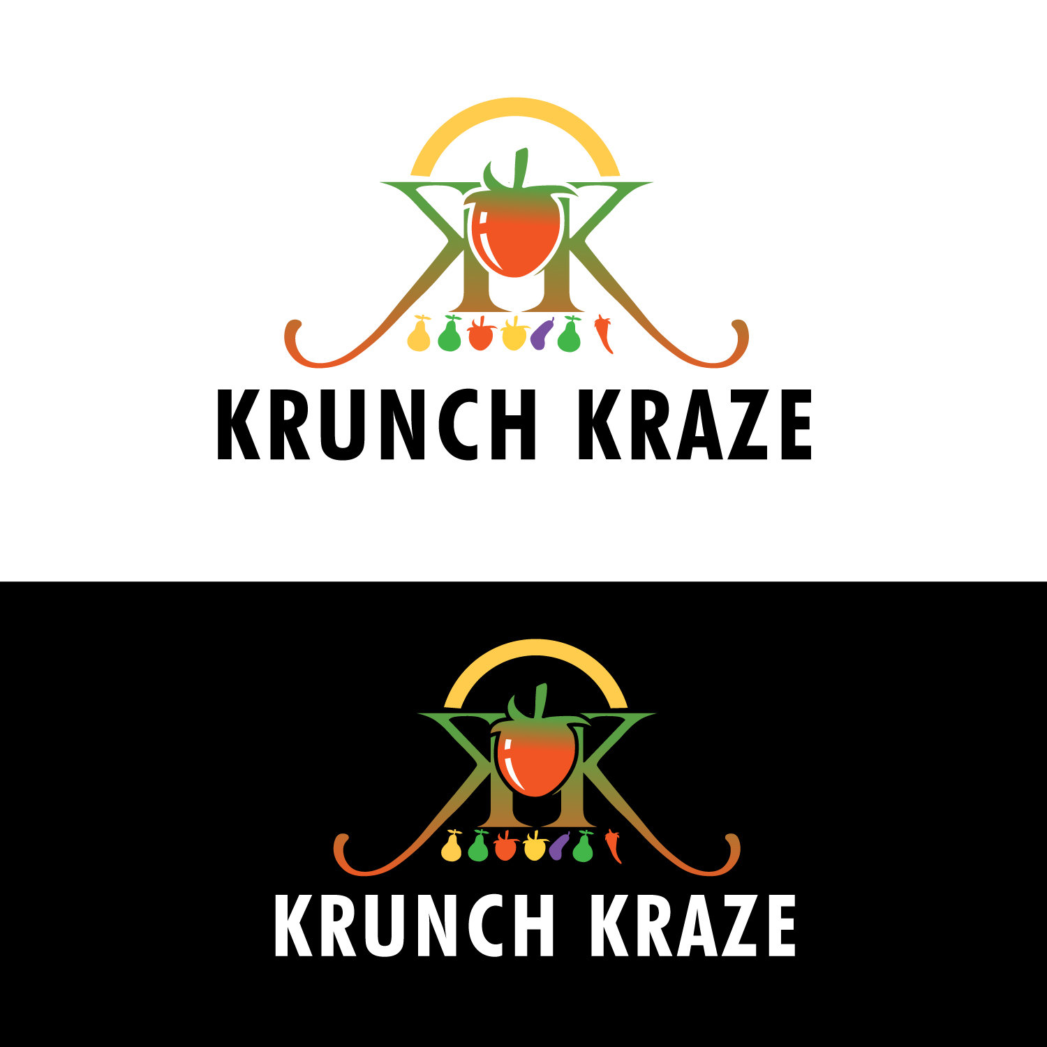 Logo Design by GODDREAMCREATION for Krunch Kraze | Design #27471196