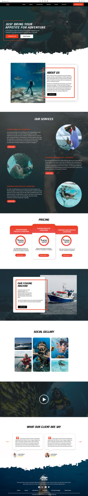 Web Design by Adeel Rahman for this project | Design: #27491302