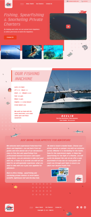 Web Design by CameronJ for this project | Design #27489956