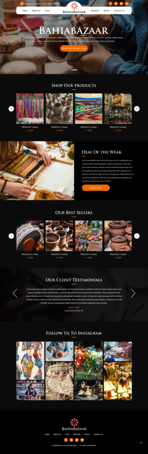 Web Design by pb for this project | Design: #27492702