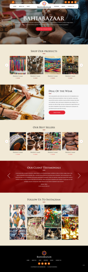 Web Design par pb pour ce projet | Design : #27494606