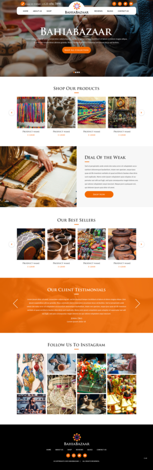 Web Design par pb pour ce projet | Design : #27494608