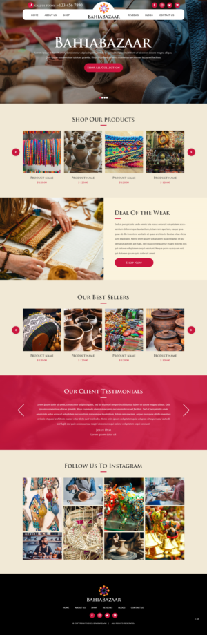 Web Design par pb pour ce projet | Design : #27513301