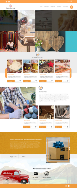 Web Design by haythamfarid for this project | Design #27483175