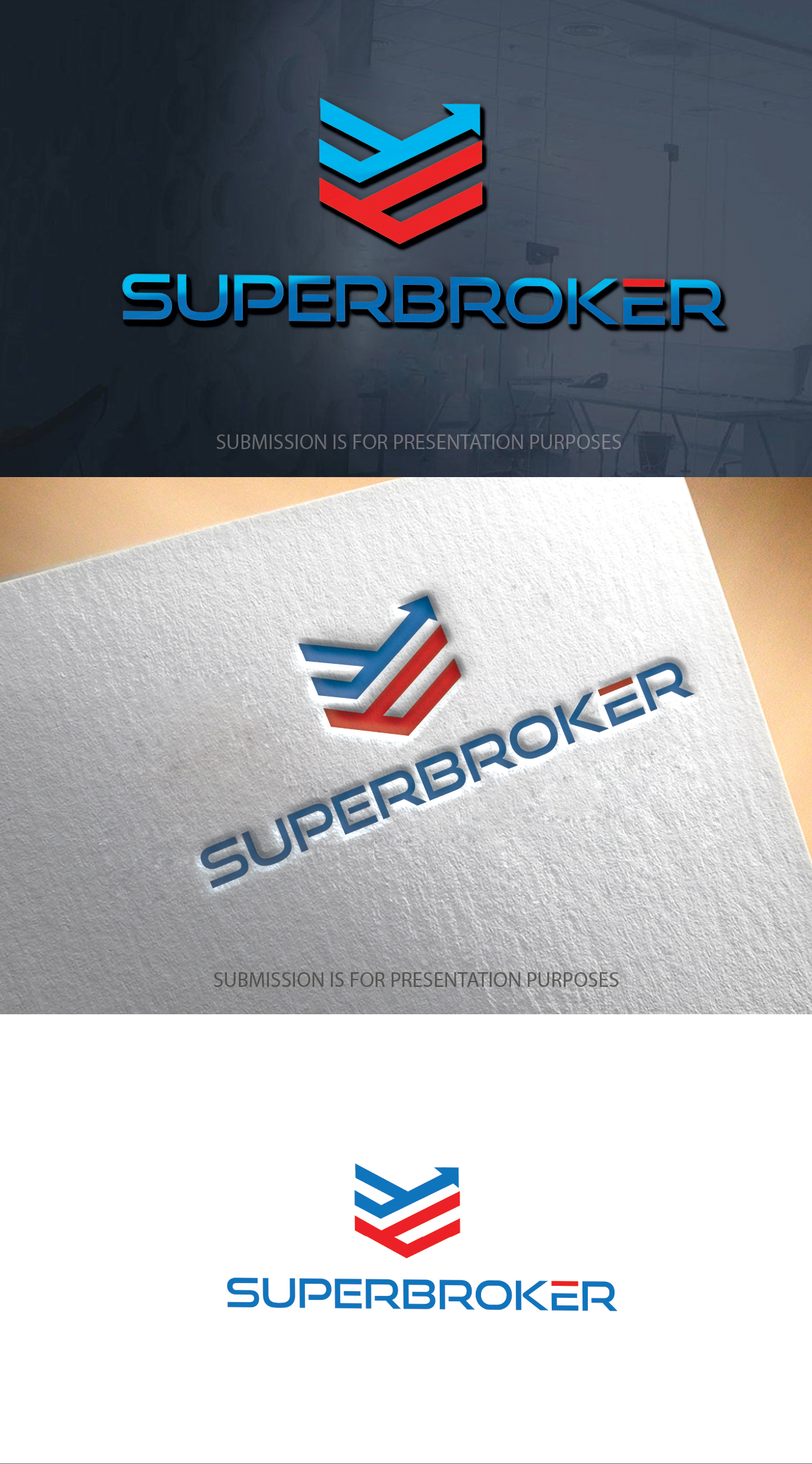 Logo Design by graphicevolution for Superbroker  | Design #27478977