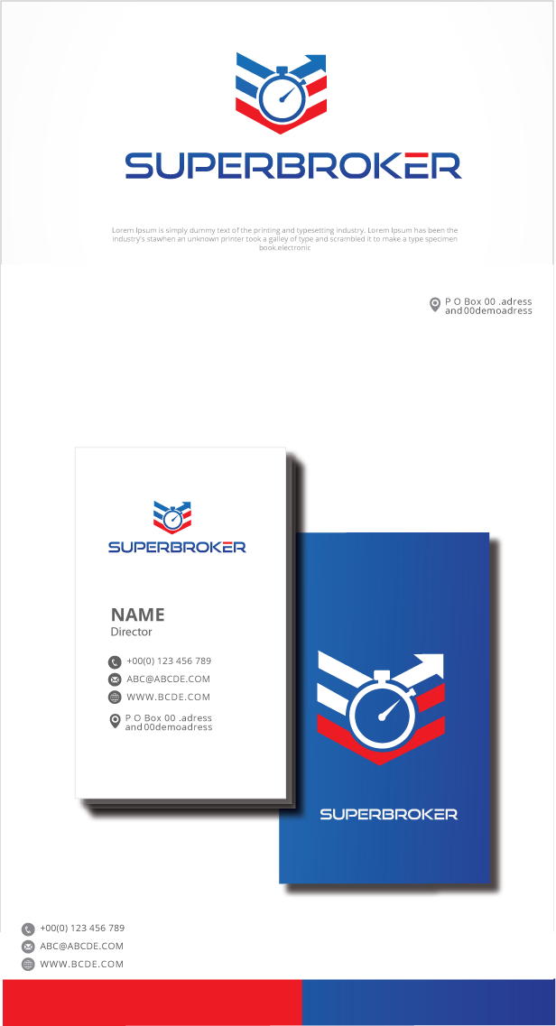 Logo Design by graphicevolution for Superbroker  | Design #27485040