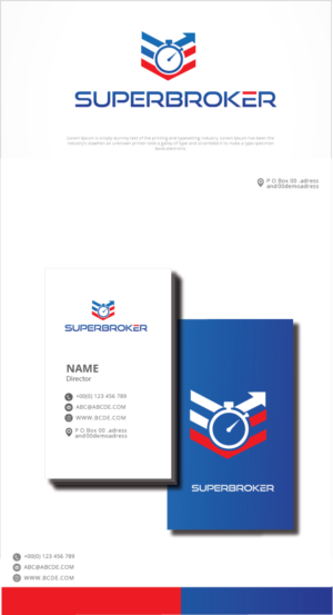 Logo Design by graphicevolution for Superbroker  | Design: #27485040