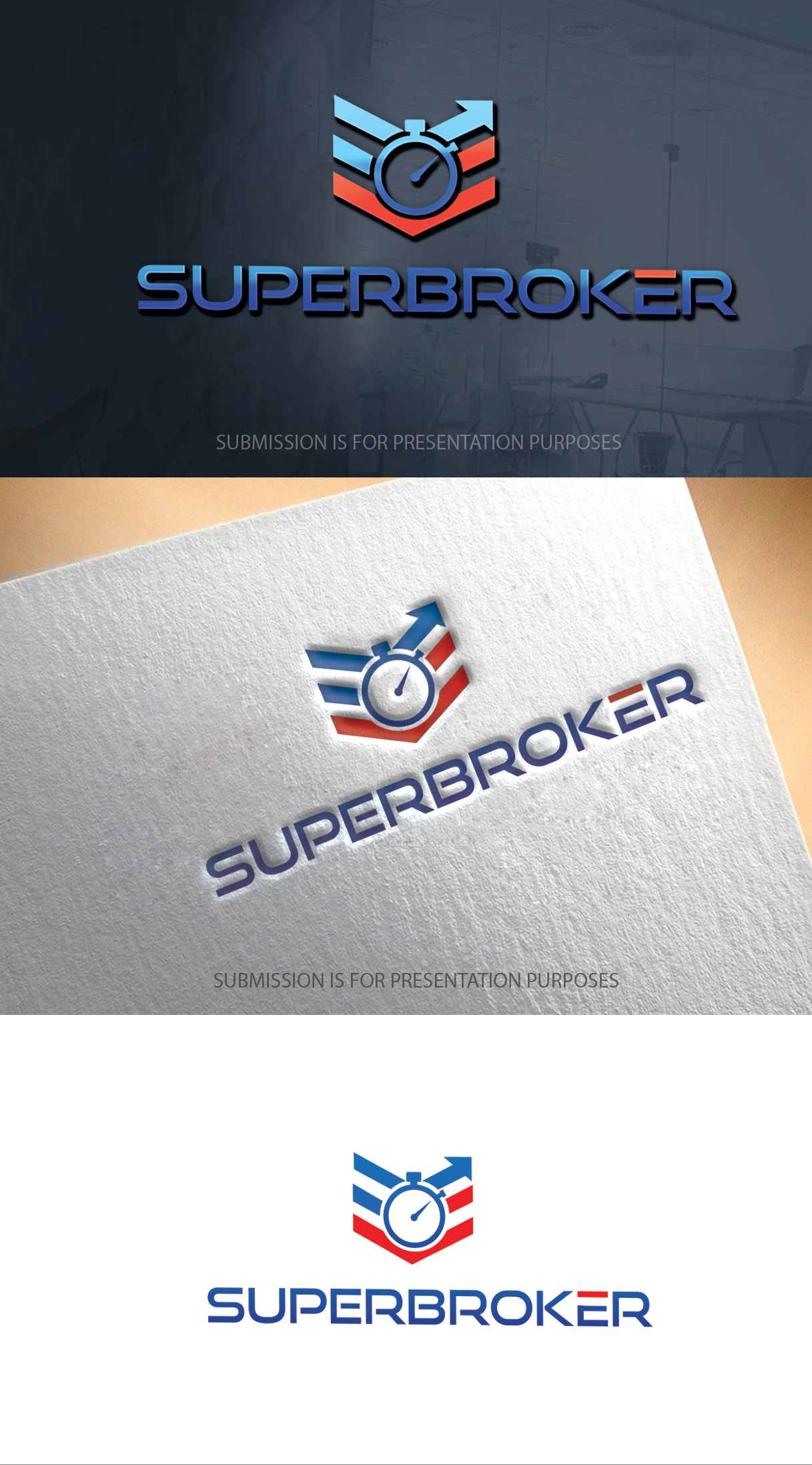 Logo Design by graphicevolution for Superbroker  | Design #27485041