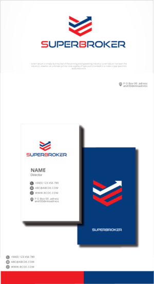 Diseño de Logo por graphicevolution para Superbroker  | Diseño: #27500184