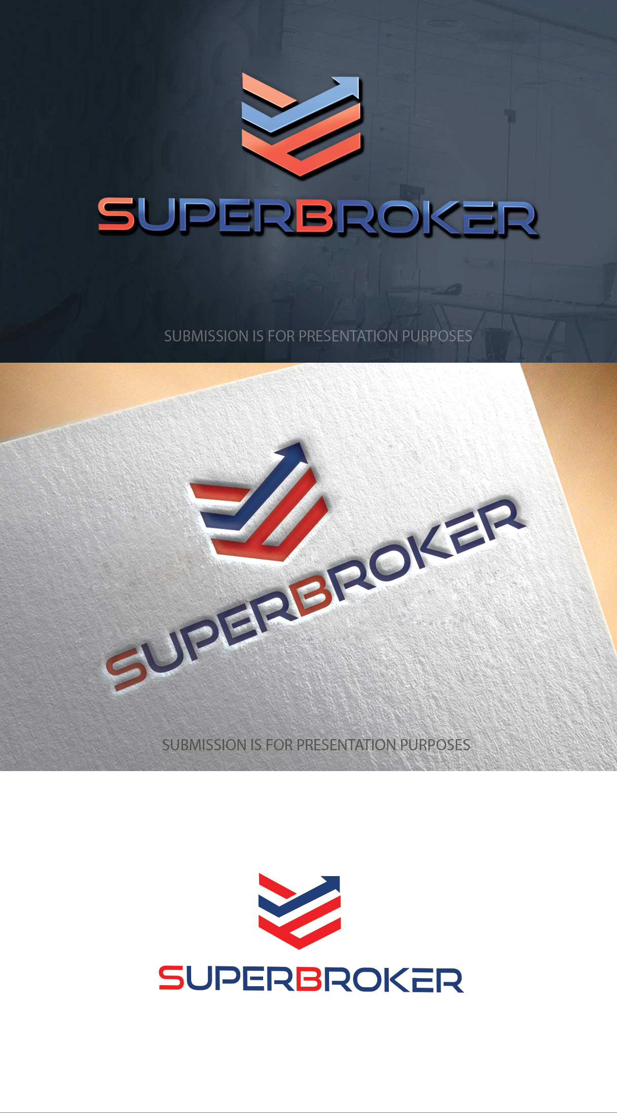 Diseño de Logo por graphicevolution para Superbroker  | Diseño: #27500185
