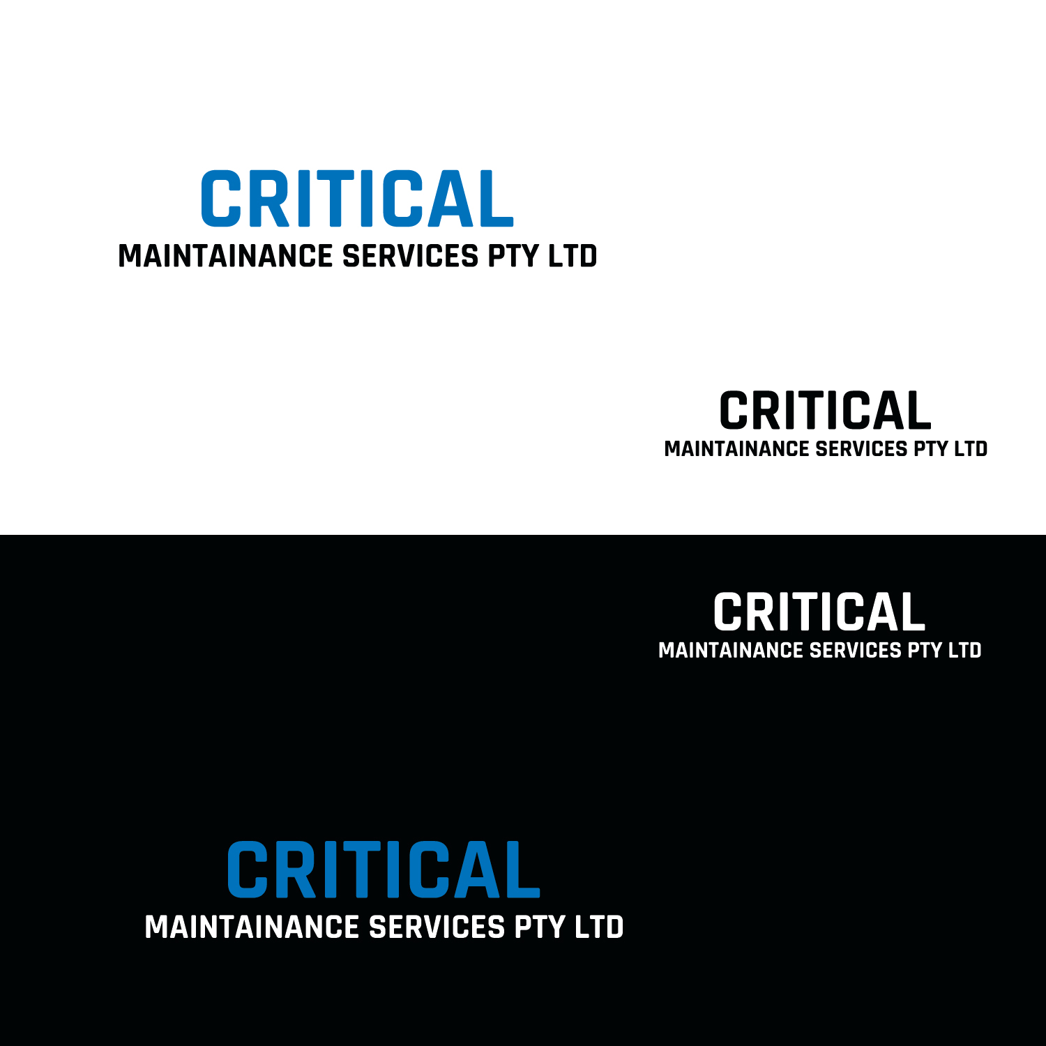 Diseño de Logo por emptyboxgraphics para Critical maintenance services  | Diseño #27480657