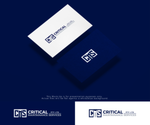 CMS or CRITICAL MAINTAINANCE SERVICES PTY LTD  | Diseño de Logo por Vetroff