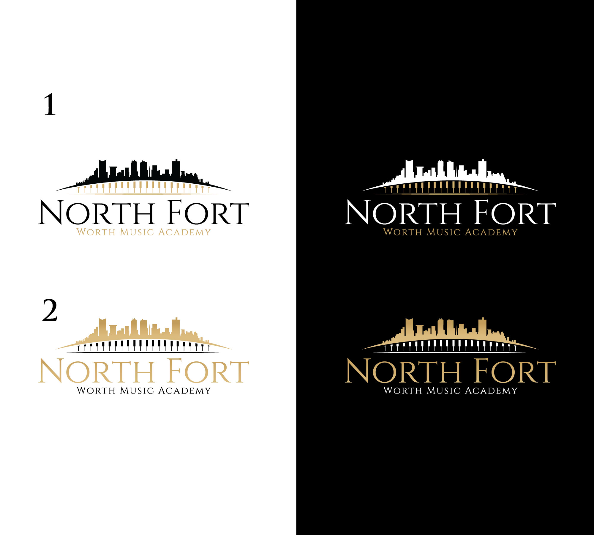 Logo-Design von RRR Design für North Fort Worth Music Academy | Design #27482193