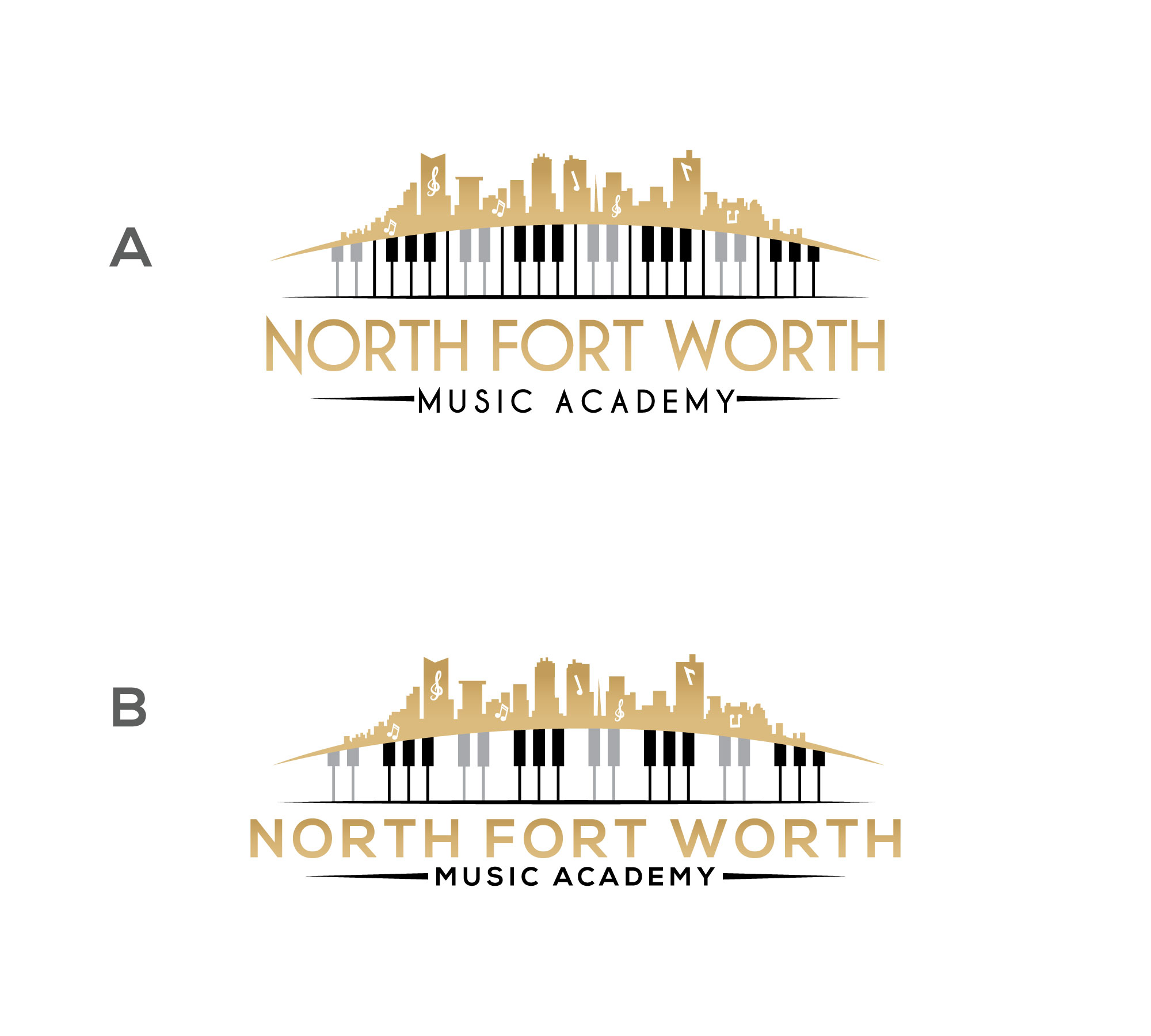 Logo Design by RRR Design for North Fort Worth Music Academy | Design #27488071