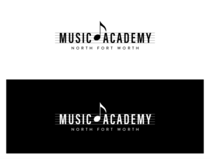 Logo Design by wonderland for North Fort Worth Music Academy | Design: #27481576