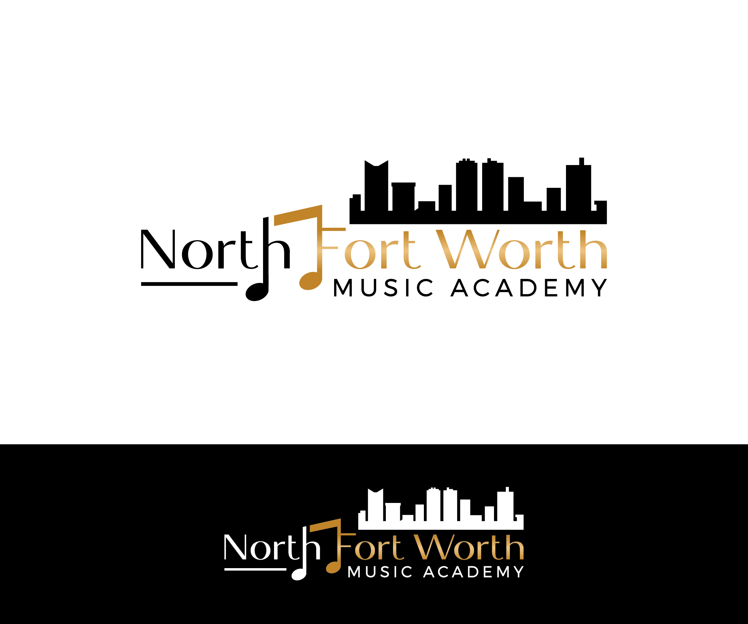 Logo Design by ecorokerz for North Fort Worth Music Academy | Design #27483113