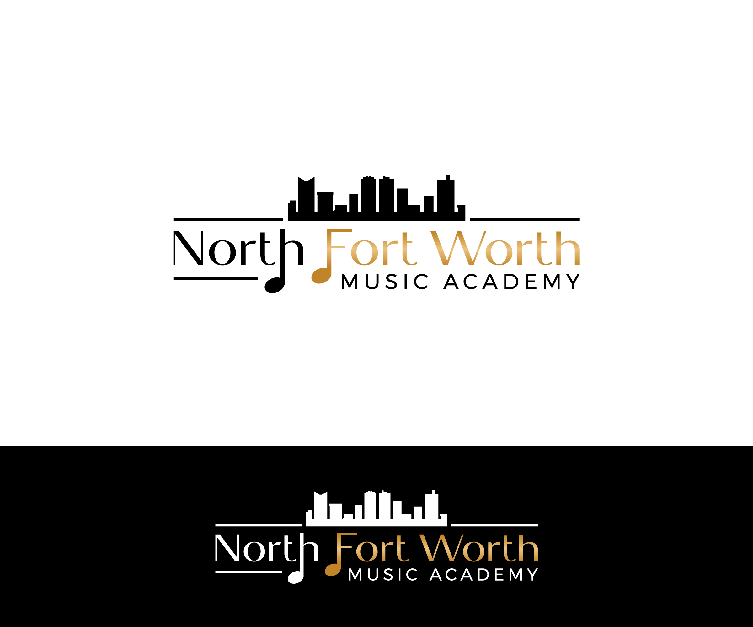 Logo Design by ecorokerz for North Fort Worth Music Academy | Design #27485329