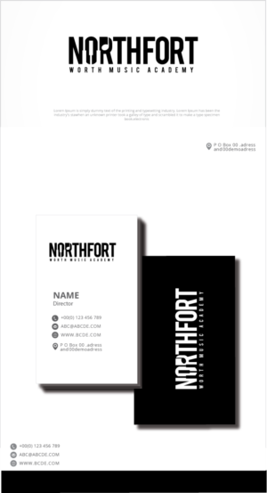 Logo Design by graphicevolution for North Fort Worth Music Academy | Design: #27478853