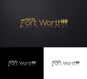Logo Design by step forward 2 for North Fort Worth Music Academy | Design: #27478702