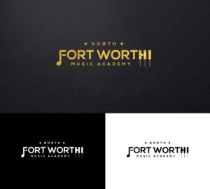 Logo Design by step forward 2 for North Fort Worth Music Academy | Design: #27481183