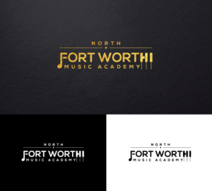 Logo Design by step forward 2 for North Fort Worth Music Academy | Design: #27481184
