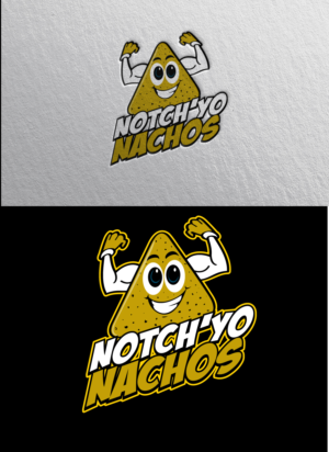 Notch'yo Nachos  | Logo Design by blue eye