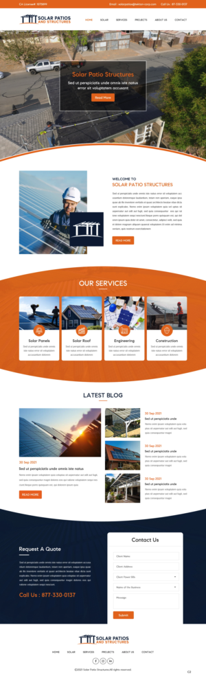 Web Design by pb for Tekton Power and Technology | Design: #27484537