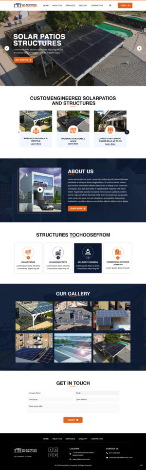 Web Design by pb for Tekton Power and Technology | Design: #27484542